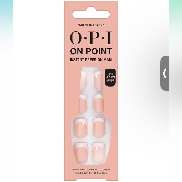 OPI Other - Fluent In French | OPI On Point Instant Press-On Mani